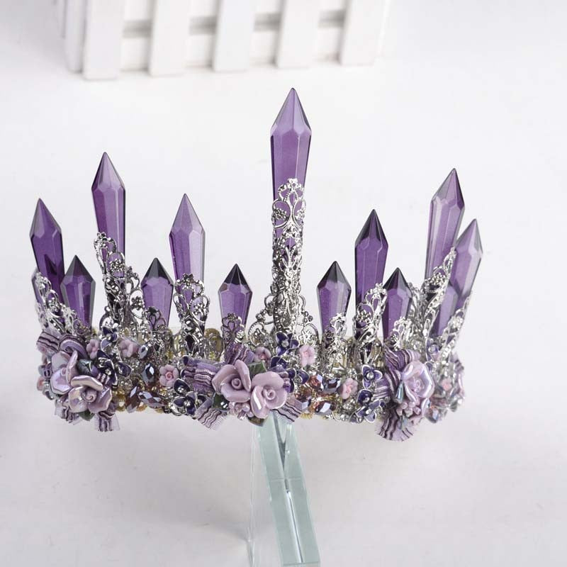 Purple, Red OR Multi Color Performance Ballet Crown