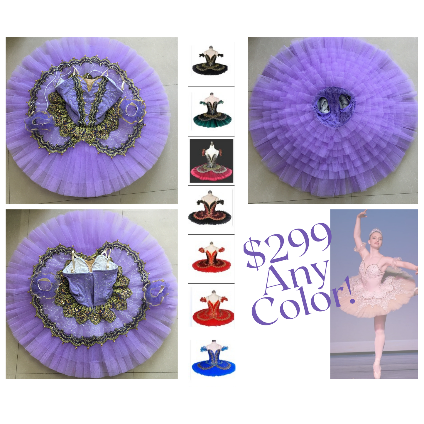 Variation Collection Tutu - 7 Colors Available!