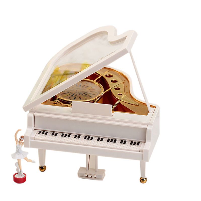 Classical Music Box Clockwork Type Rotary Ballerina Girl