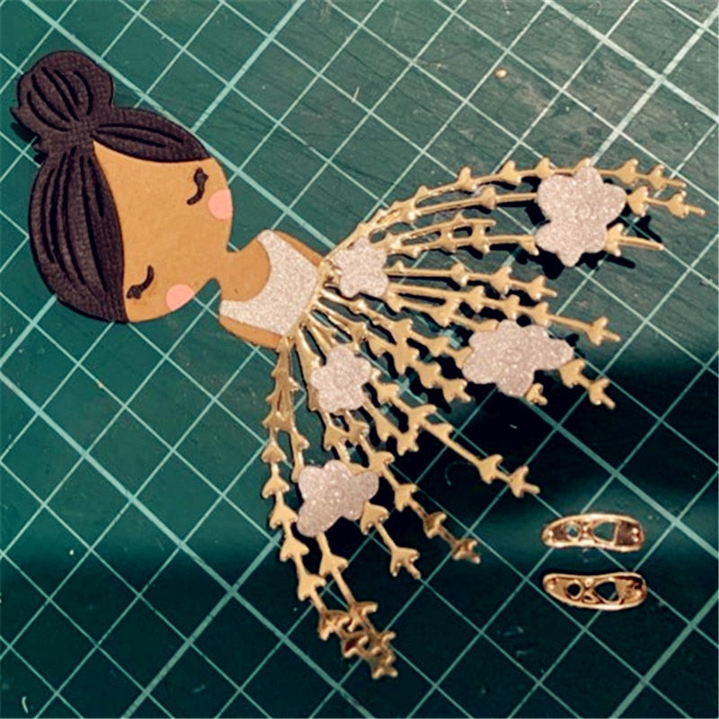 Ballet Doll Scrapbook Art