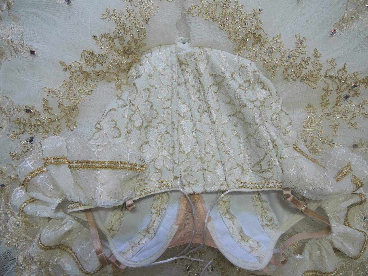 Layla Golden Cream or Pink Professional Pancake Tutu