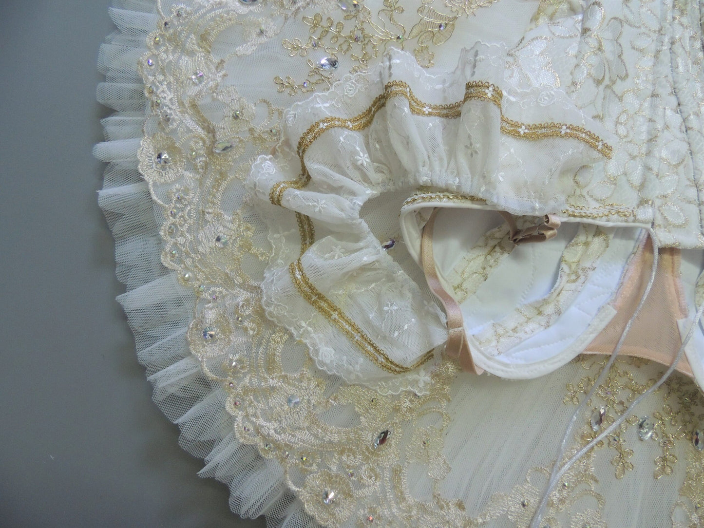 Layla Golden Cream or Pink Professional Pancake Tutu