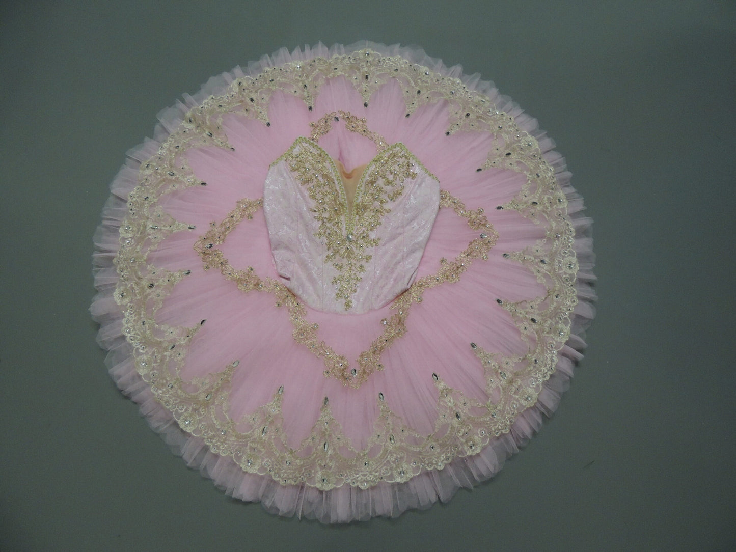 Layla Golden Cream or Pink Professional Pancake Tutu