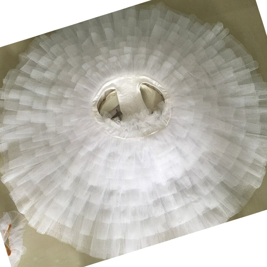 Professional Classical Ballet Columbine Doll Costume