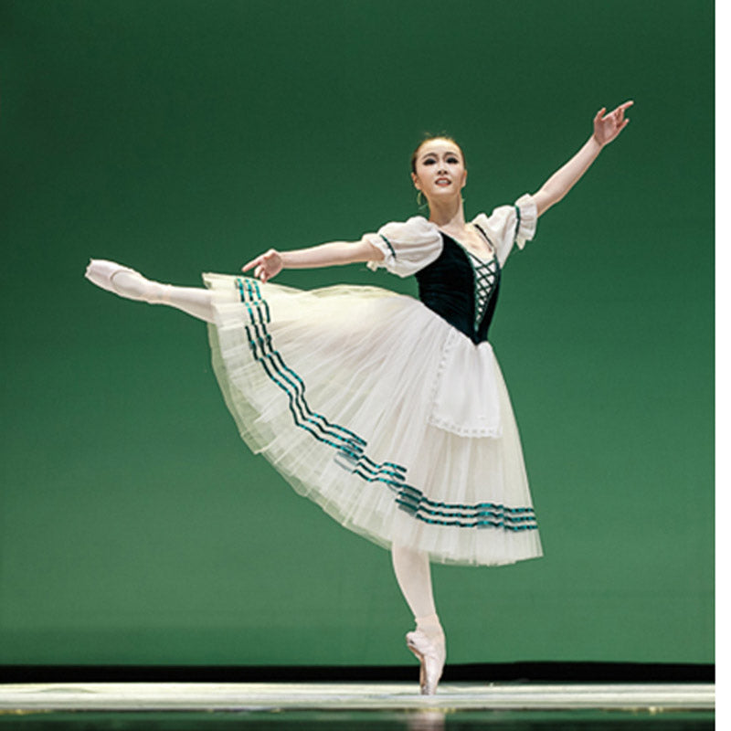 Custom Made Ballet Tutu Peasant Dress