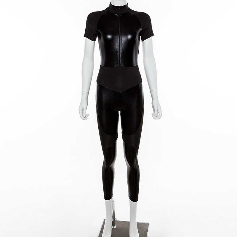 Zipper Contemporary Ballet Unitard