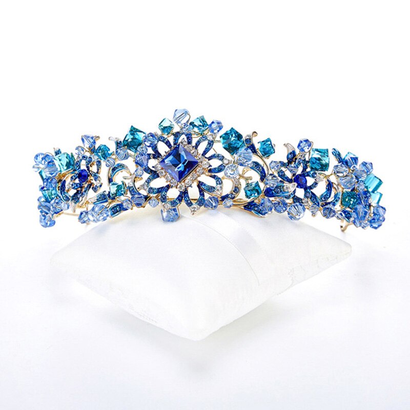 Handmade Elegance Crystal Hair Ballet Crown