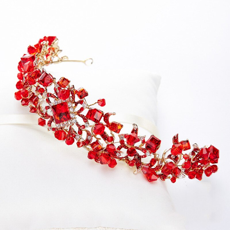 Handmade Elegance Crystal Hair Ballet Crown