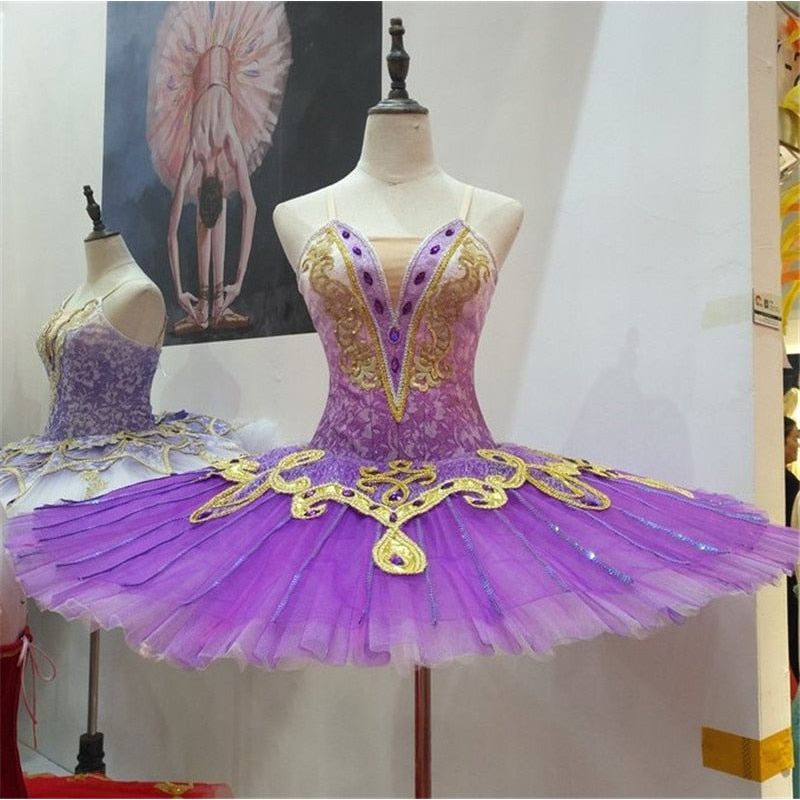 Performance Oriental odalisque La Bayadere Pancake Tutu