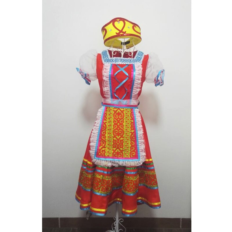 High Quality Customized Children Russian Costume