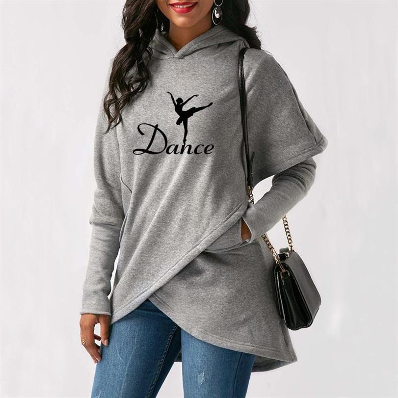 Ballet Sweatshirt Long Sleeve Top