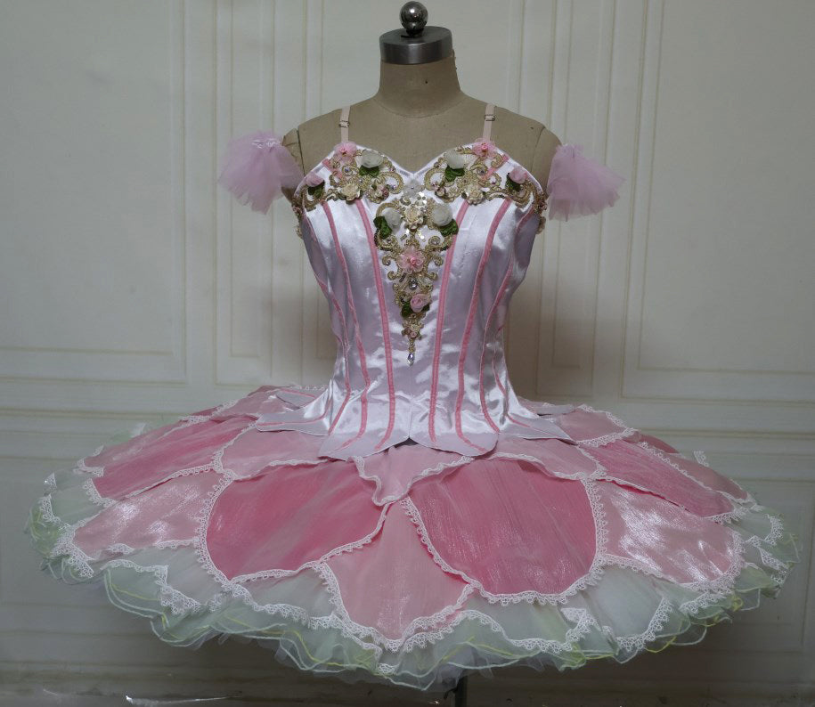 Peppermint Nutcracker Ballet Tutu - Pancake or Bell Shape