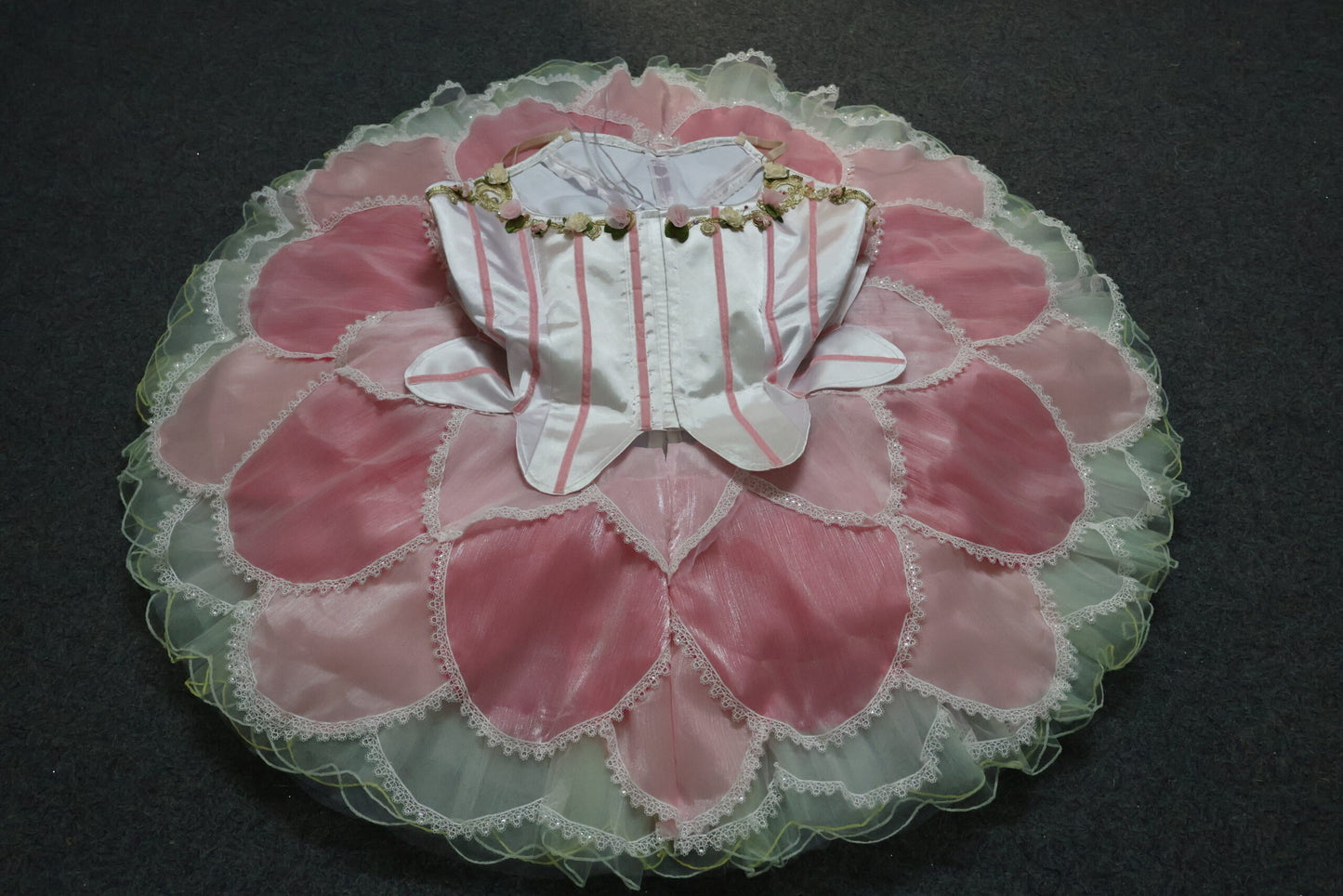 Peppermint Nutcracker Ballet Tutu - Pancake or Bell Shape