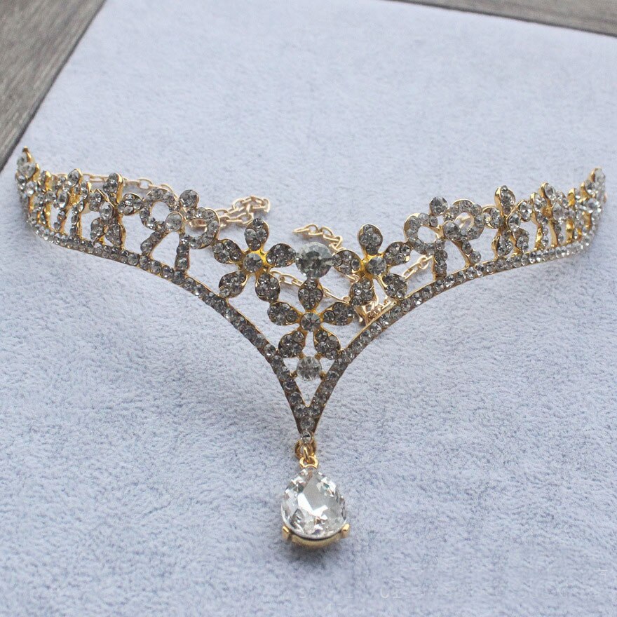 Juliette Crystal Head Jewelry Headpiece Ballet Tiara