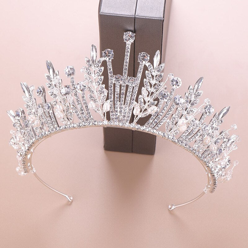 Luxury Pearl Sparkling Headpiece