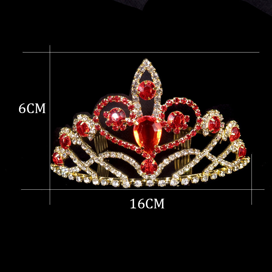 Royal Red Crown or Silver Performance Headpiece