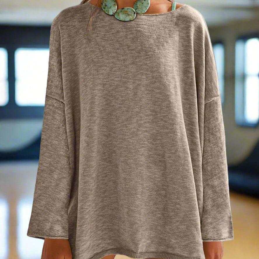 Studio Long Sleeve Oversized Top
