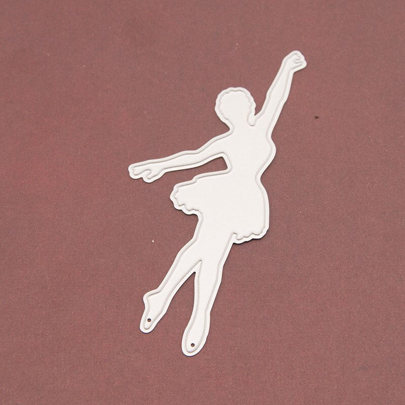 Ballet Metal Cutting Scrapbook Paper Craft Decoration