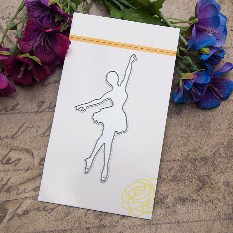 Ballet Metal Cutting Scrapbook Paper Craft Decoration