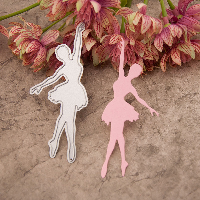 Ballet Metal Cutting Scrapbook Paper Craft Decoration