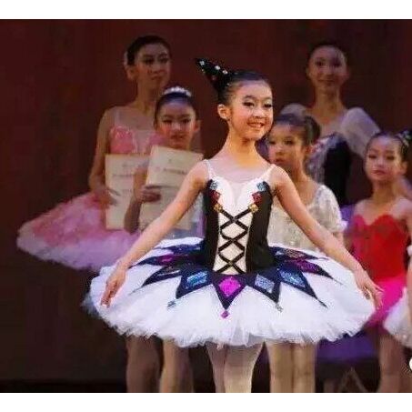 Professional Harlequin Doll Pancake Tutu
