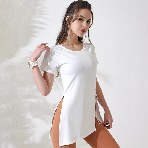 Workout Long Style Yoga Top Cover Up