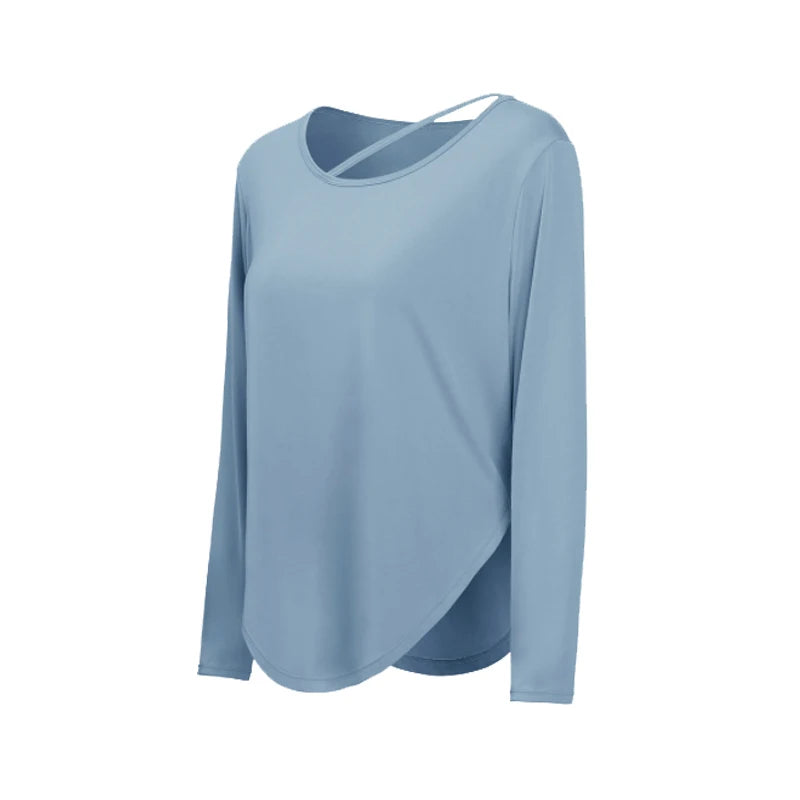 Sports Top Loose Running Blouse