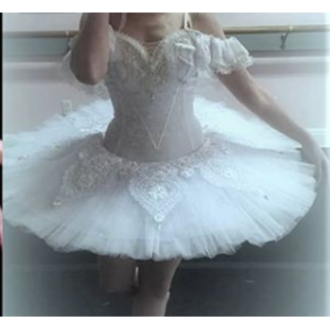 Professional Wedding Day White Tutu With Sleeves