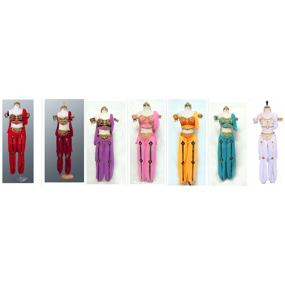 Professional Arabian Ballet Costume (8 colors!)