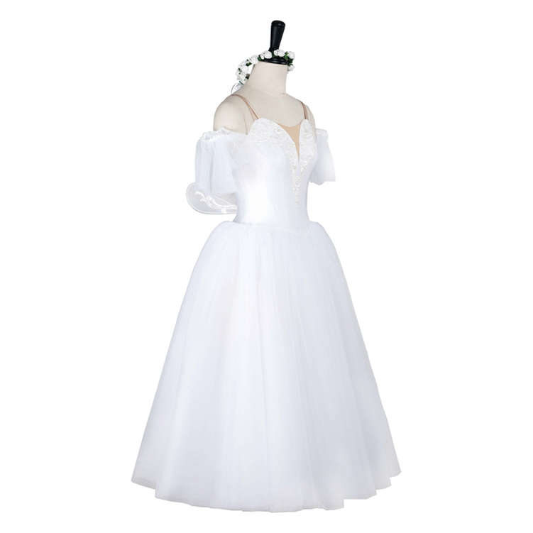 Winter Princess Professional Romantic Ballet Dress