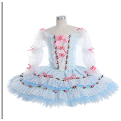 Fairy Doll Blue and Pink Lace Professional Ballet Tutu