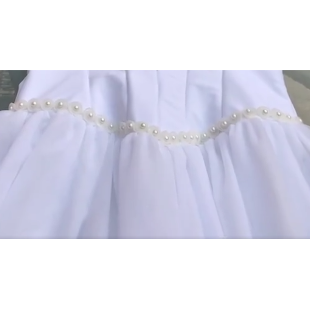 White Romantic Fairy or Snow Tutu - Detachable Wings