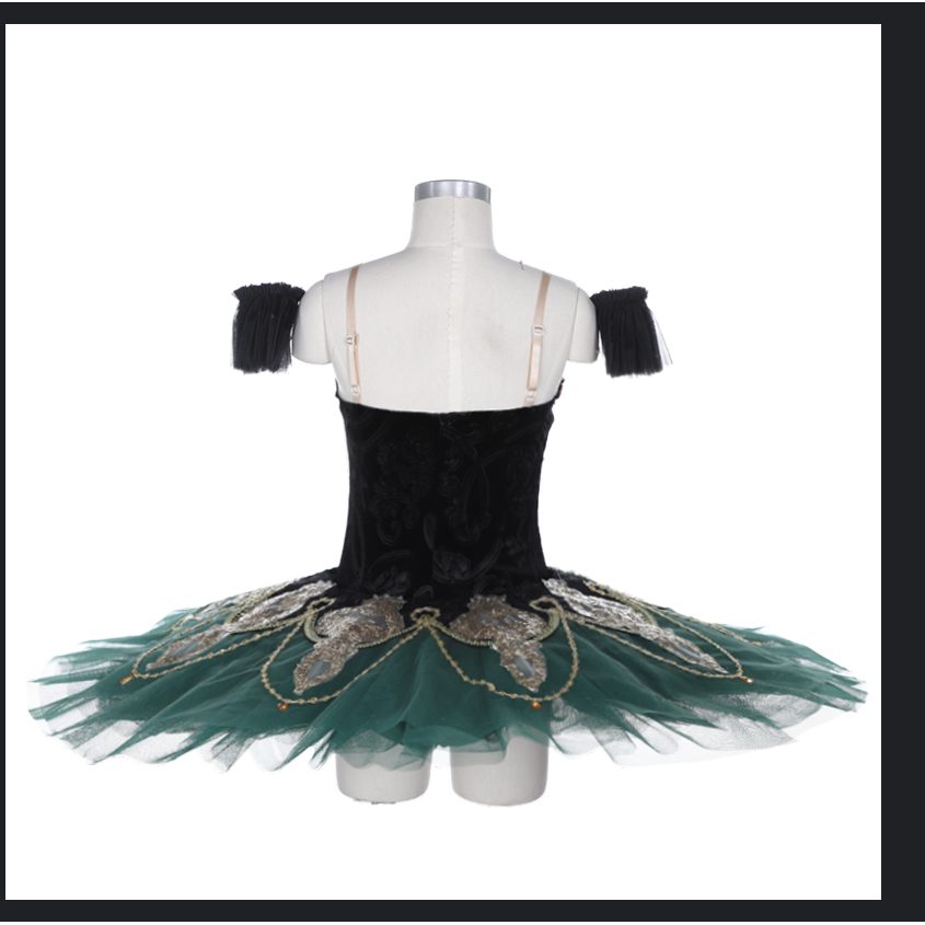 Simple Variation Pancake Tutu - Green or Red!