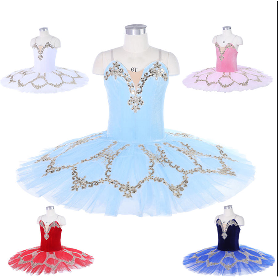 Stretchy Simple Velvet Pancake Tutu - Choose Color!