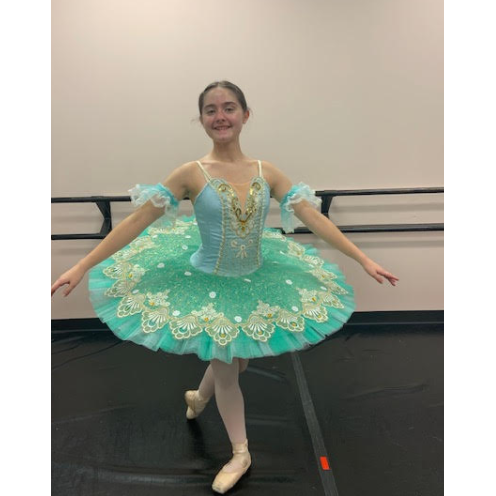 Green or Blue Princess Premium Pancake Tutu