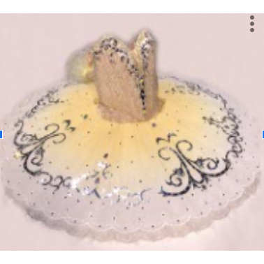 Sparklyn Candy Cream Pancake Tutu Collection (Yellow, peach, or Rose Colors)