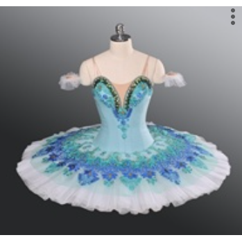 Blue Bird Princess Premium Pancake Tutu