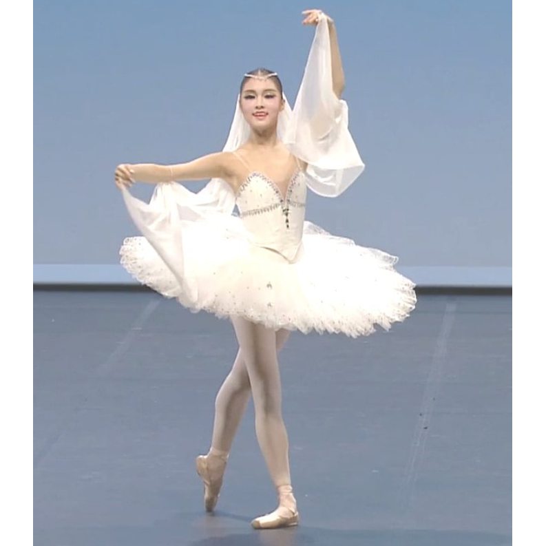 La Bayadere White Pancake Tutu - Also With Sleeves