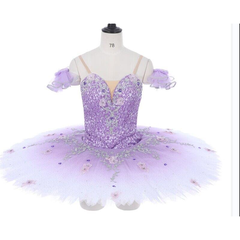 Legacy Premium Ombre Lilac, Sugar Plum, Snow, Aurora Pancake Tutu - 11 Styles