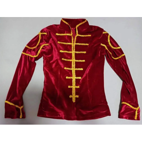 Male Ballet Soldier Vest - Red, Blue or Black