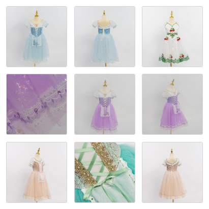 Professional Peasant & Romantic Ballet Dresses (NEW Models 2024)