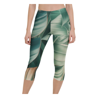 Bahama Nights Nature Capri Leggings
