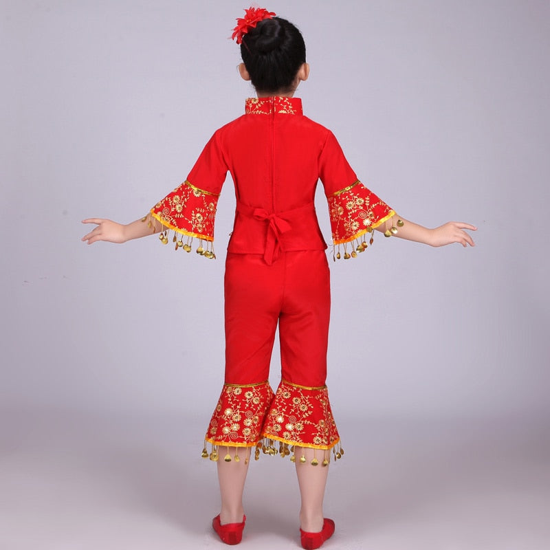 Chinese Folk Dance Costume