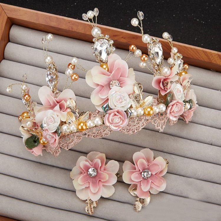 Garden Fairy Floral Crown Ballet Headpiece