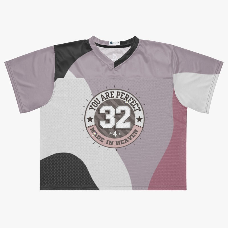 You Are Perfect Boxy Football Jersey