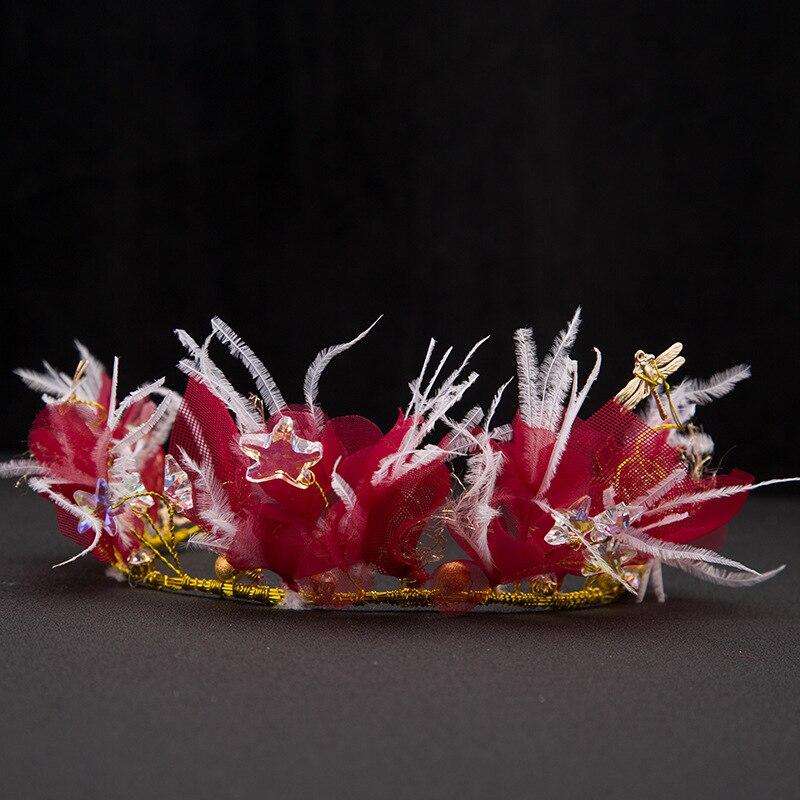 Winter Charm Acrylic Star Ballet Crown
