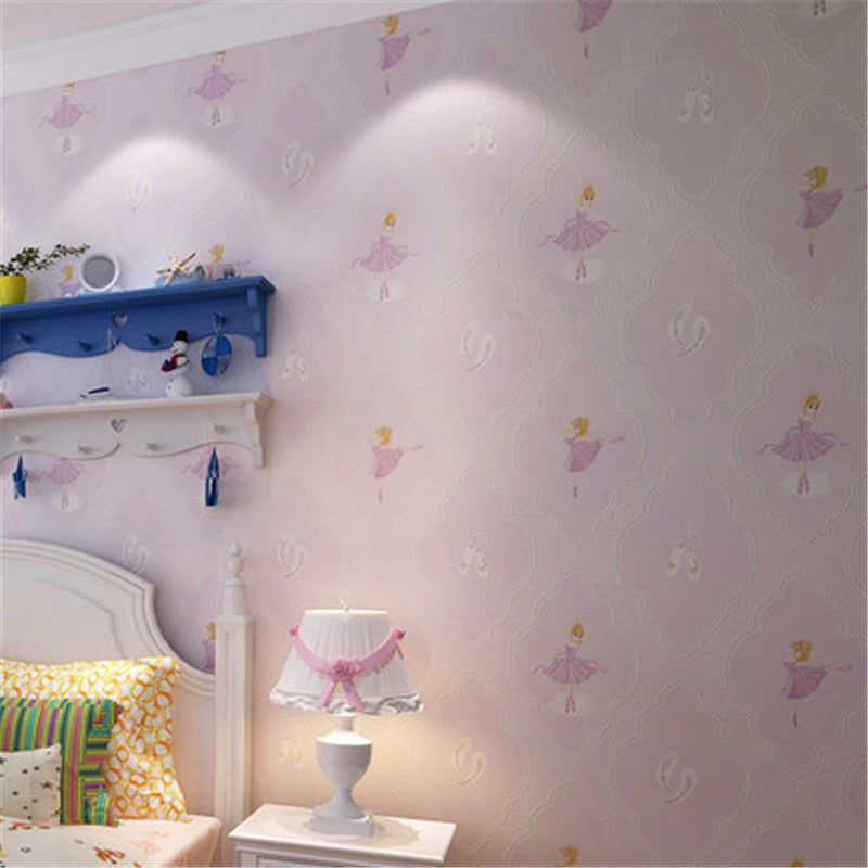 Ballerina Wallpaper Modern Heavy Non-woven