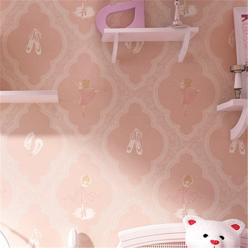Ballerina Wallpaper Modern Heavy Non-woven