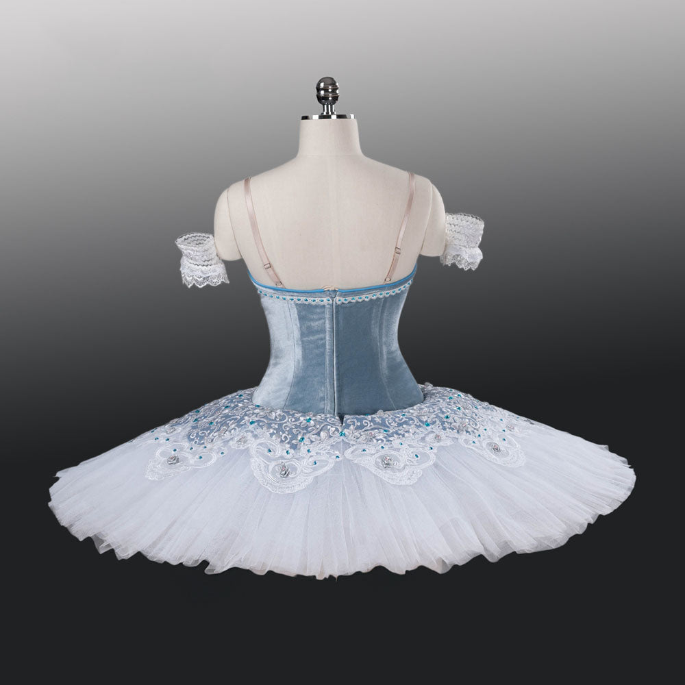 Silver Snowland Winter Pancake Tutu