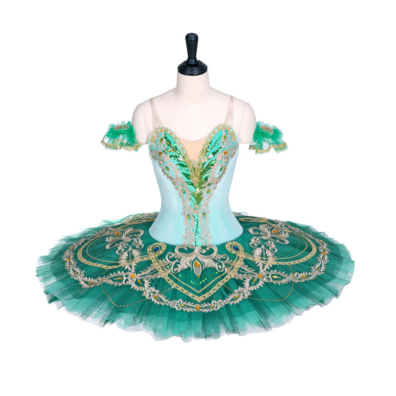 NEW Classical Royal Green Ballet Platter Tutu - Professional Performances